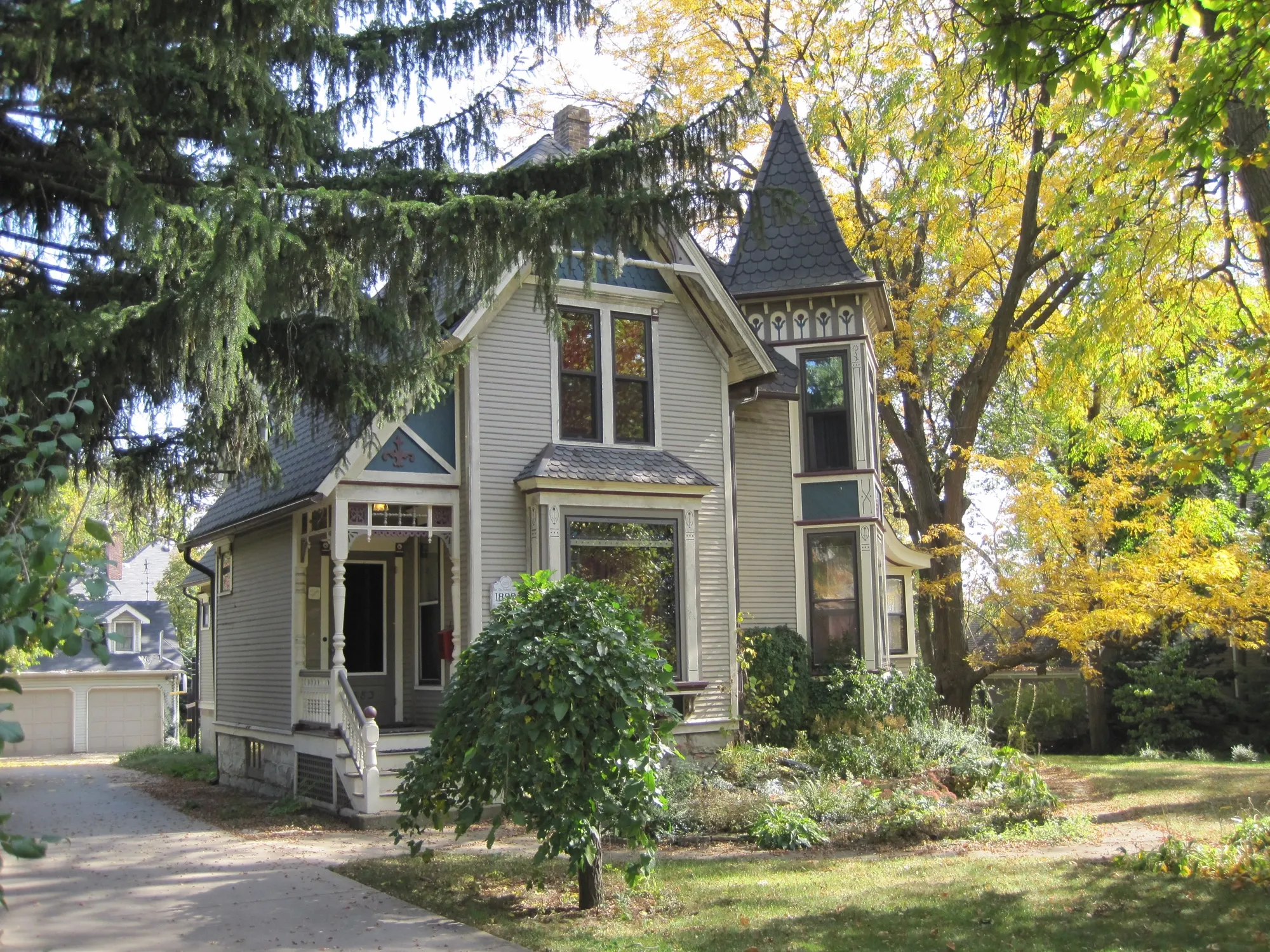 A Victorian in the Main Street Historic District