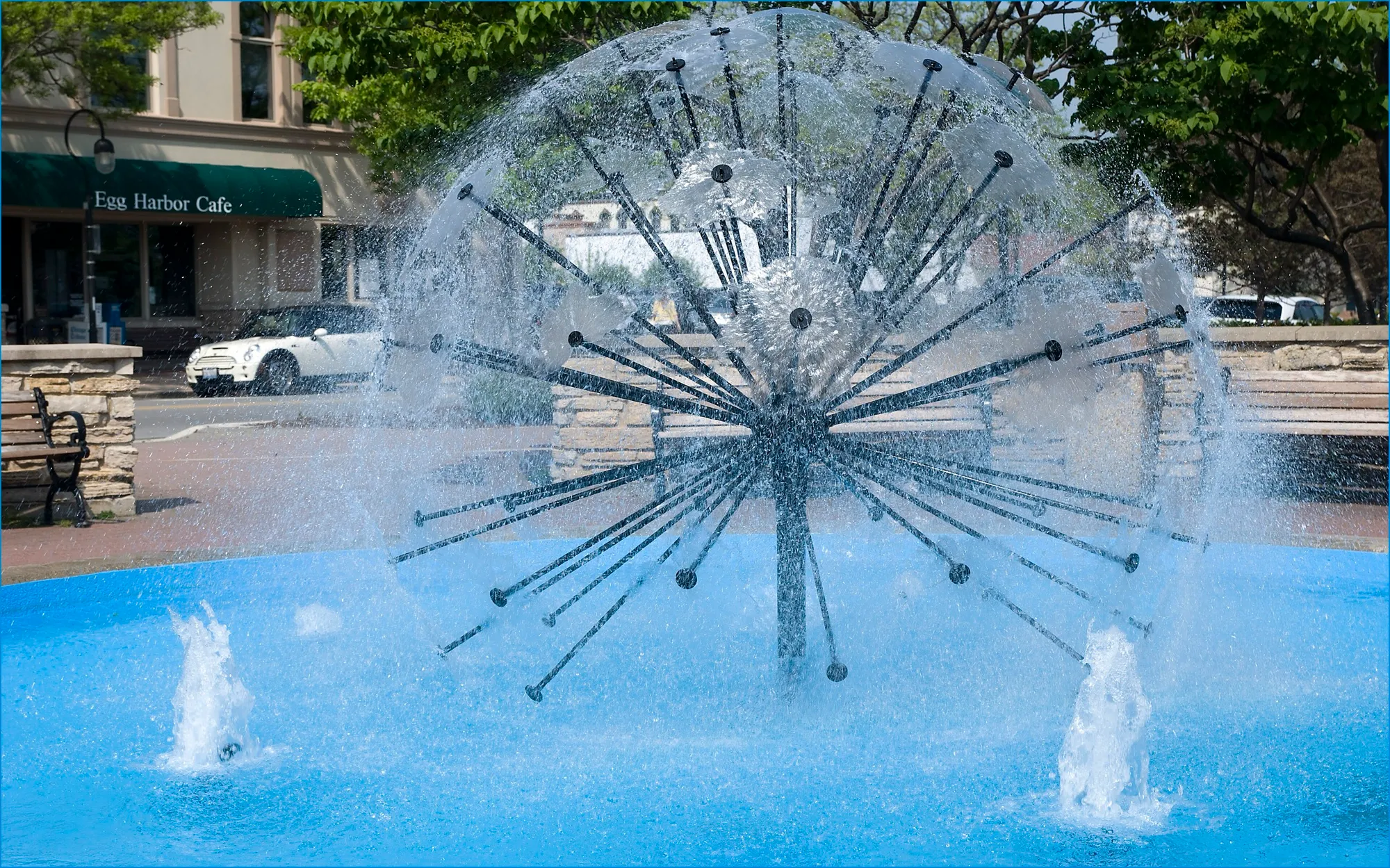 The Dandelion Fountain downtown